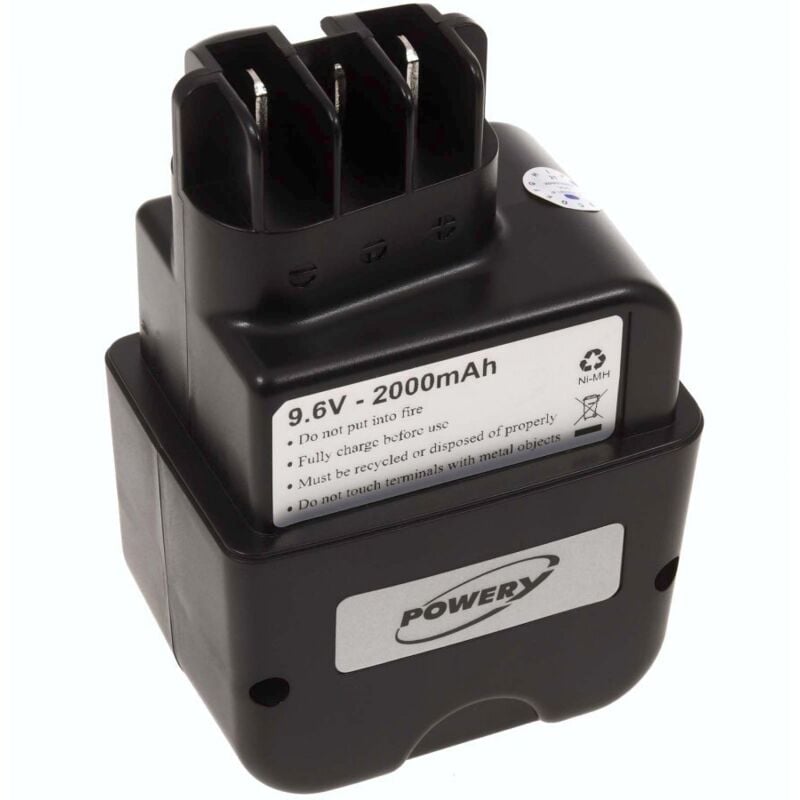 

Powery - Batería para herramienta Metabo 6.31721 (9,6V 2000mAh NiMH)