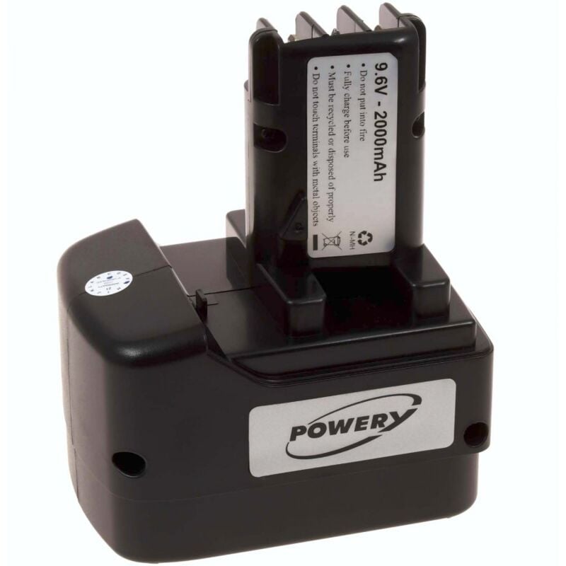 

Powery - Batería para herramienta Metabo 6.31728 (9,6V 2000mAh NiMH)