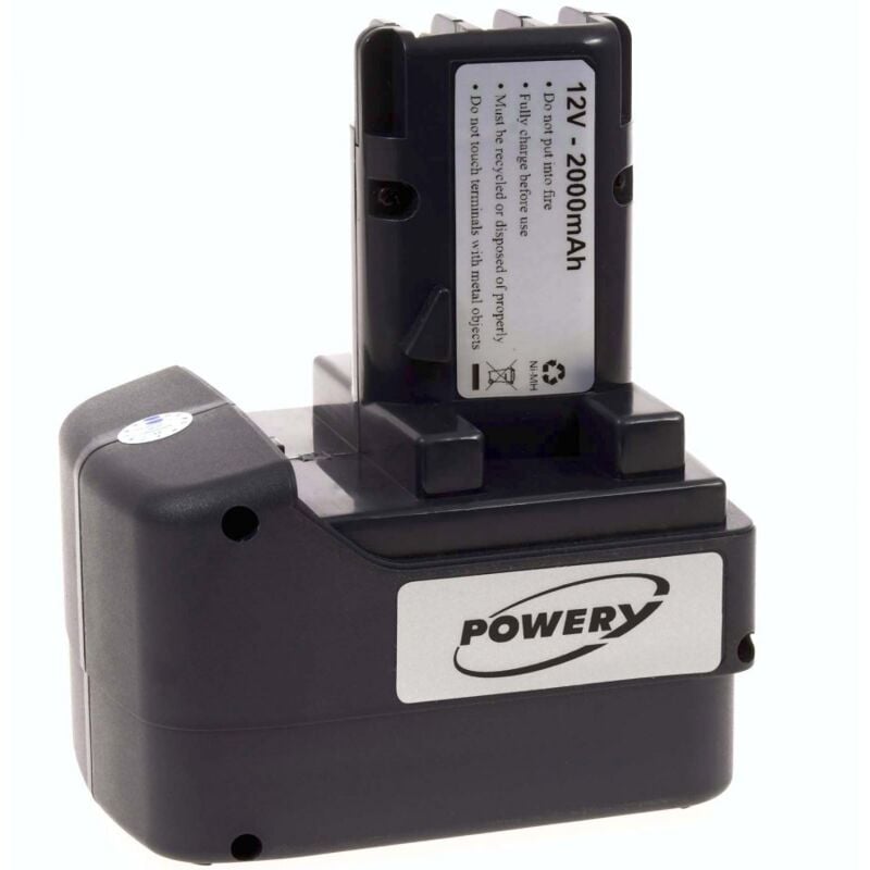 

Powery - Batería para herramienta Metabo 6.31729 (12V 2000mAh NiMH)