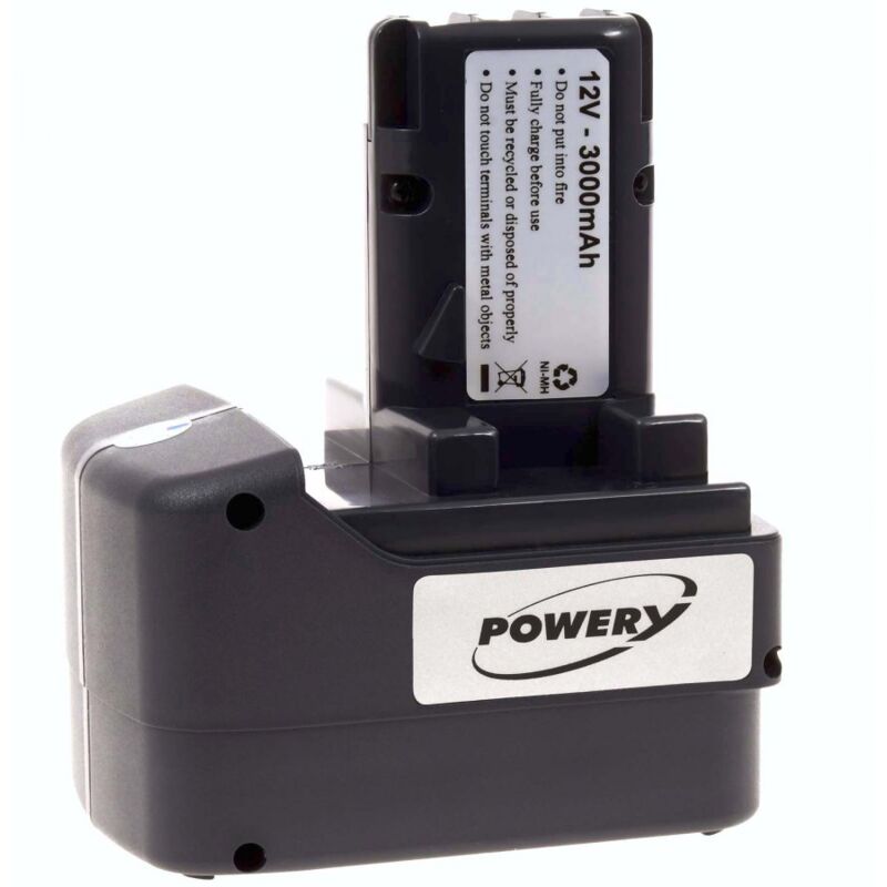 

Batería para herramienta Metabo 6.31729 (12V 3000mAh NiMH)