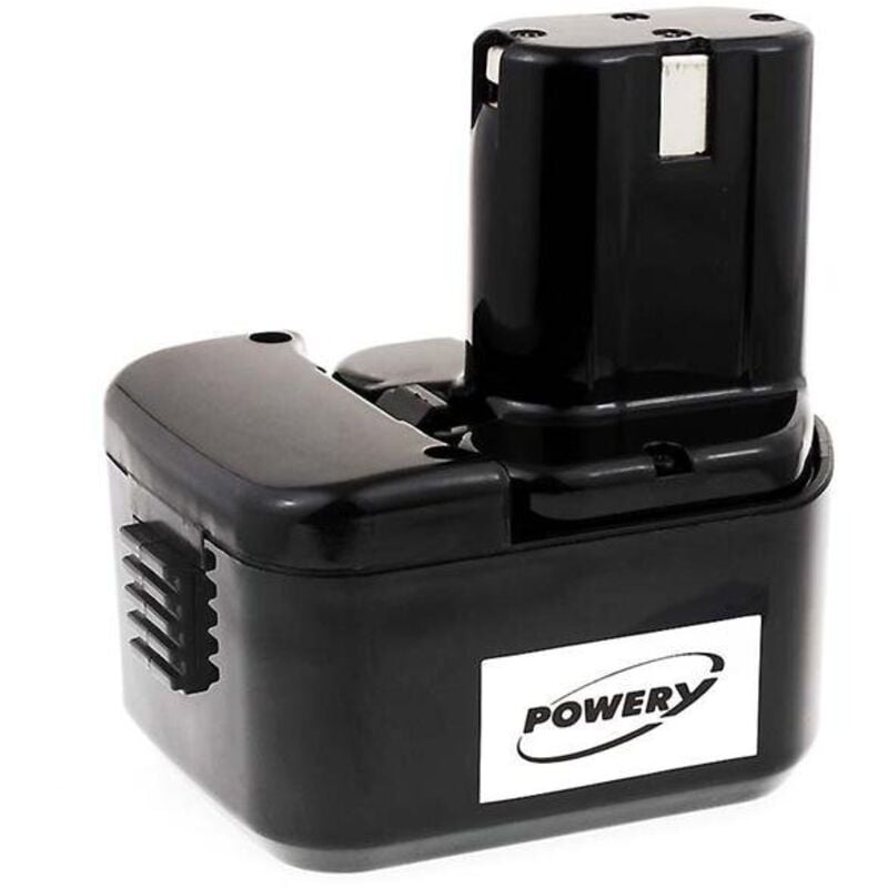 

Powery - Batería para Hitachi Llave de impacto WH 12DAF 2000mAh NiMH