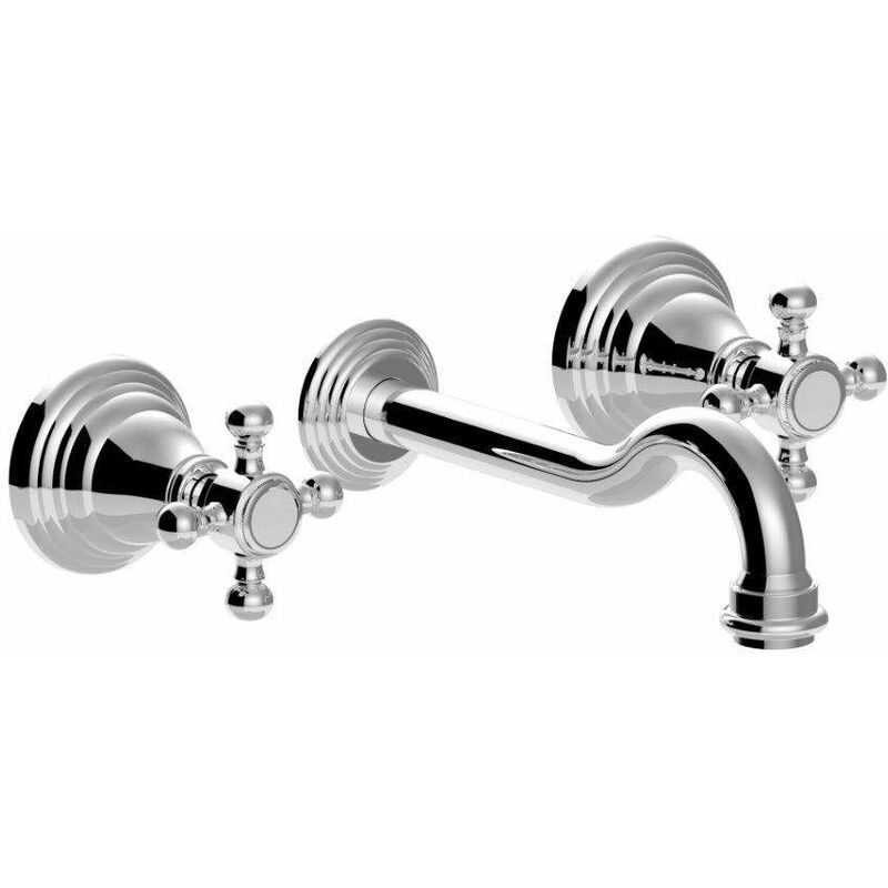 

Lavabo de pared con 3 orificios y caño Paffoni FBLV003-FBLV008 | Bronce - 245 mm