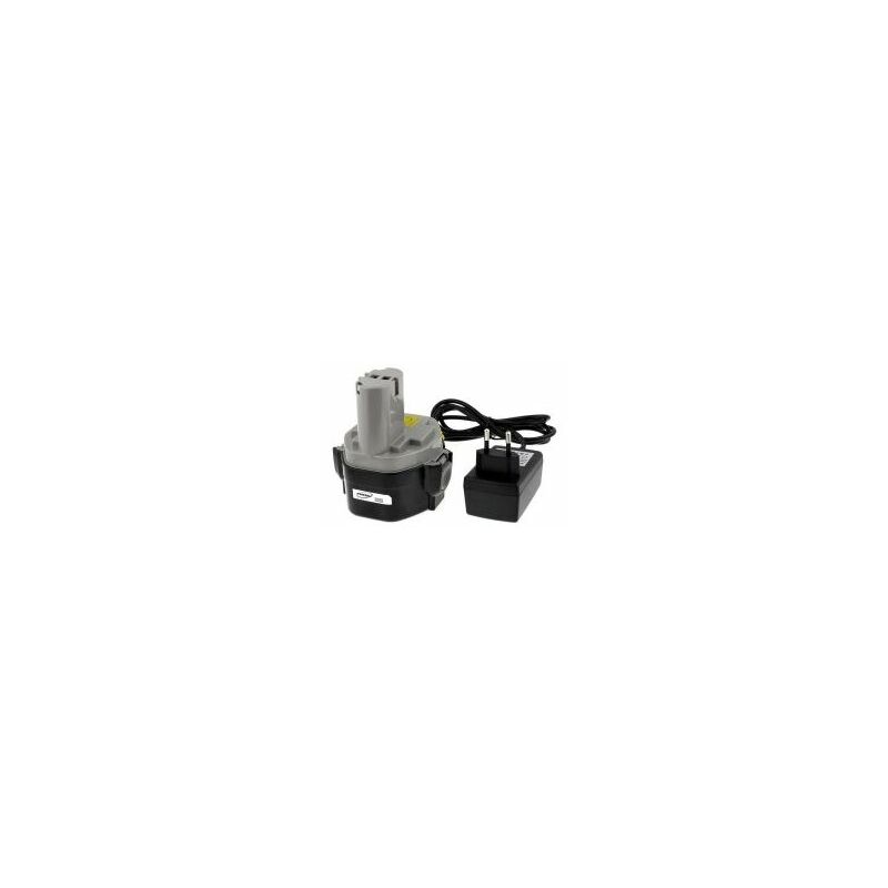 

Powery - Batería para Makita Hobel 1051DWD Li-Ion incl. Cargador 2000mAh