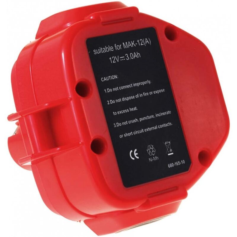 

Powery - Batería para Makita Taladro 6216DWFE 3000mAh