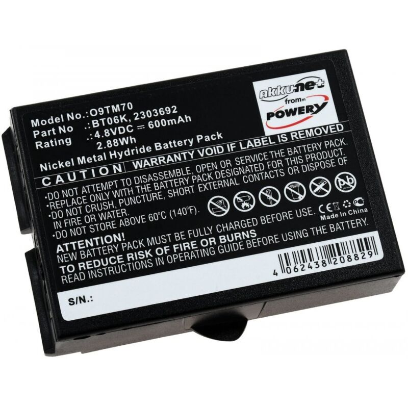 

Batería para Mando de Grúa Ikusi TM70/2