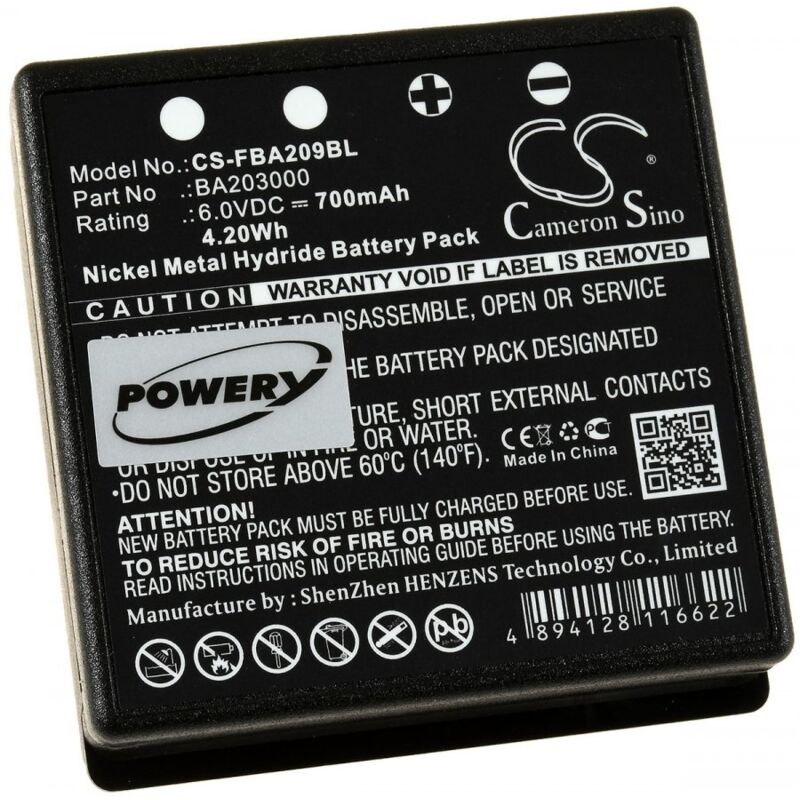

Powery - Batería para mando grúa HBC FUB9NM