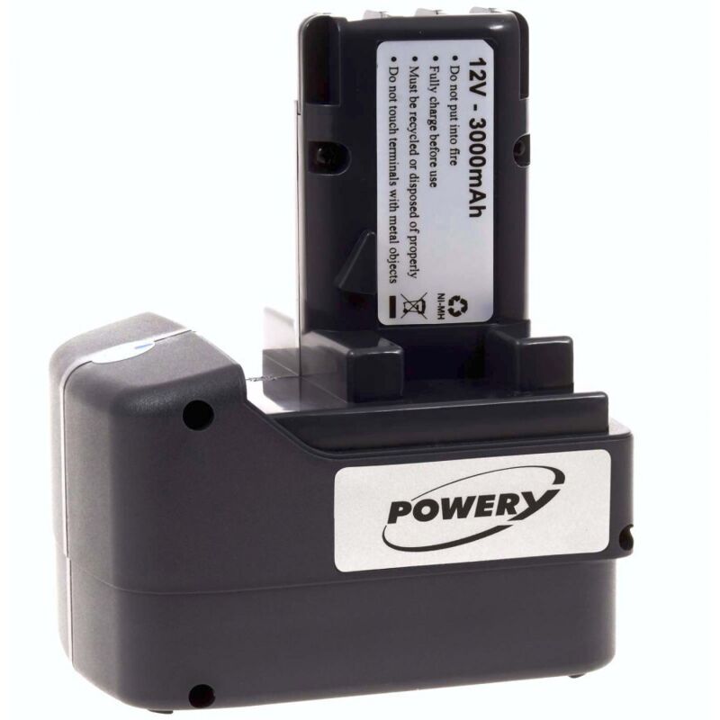 

Batería para metabo Batería de destornillador eléctrico BS12 Impulso NiMH