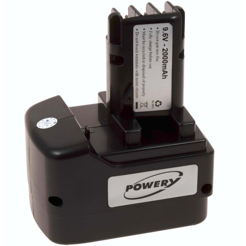

Powery - Batería para metabo destornillador BS 9,6 impulso