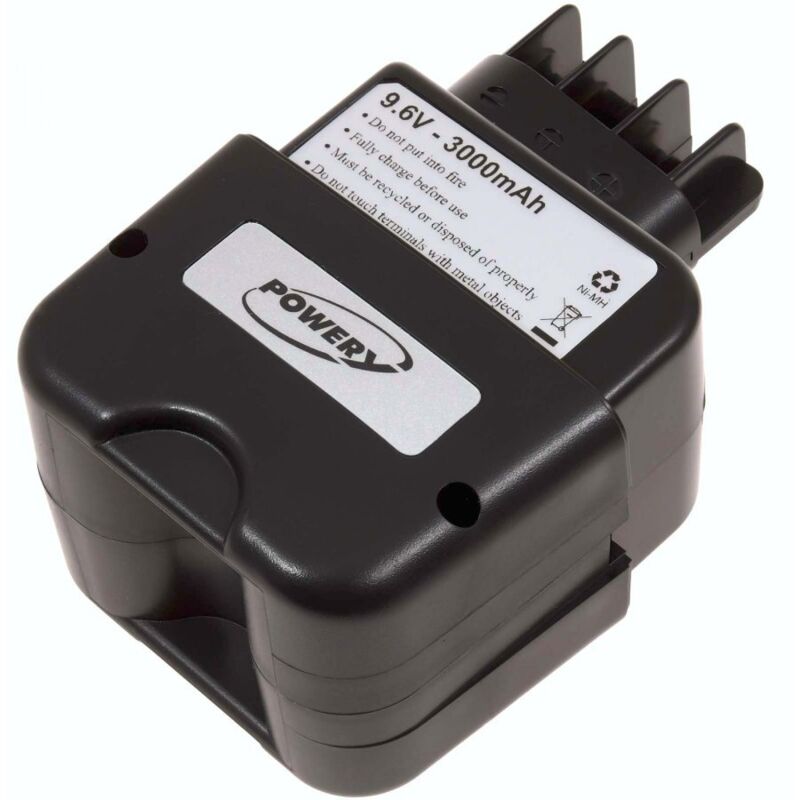 

Powery - Batería para metabo Lijadora Sr A60 3000mAh NiMH