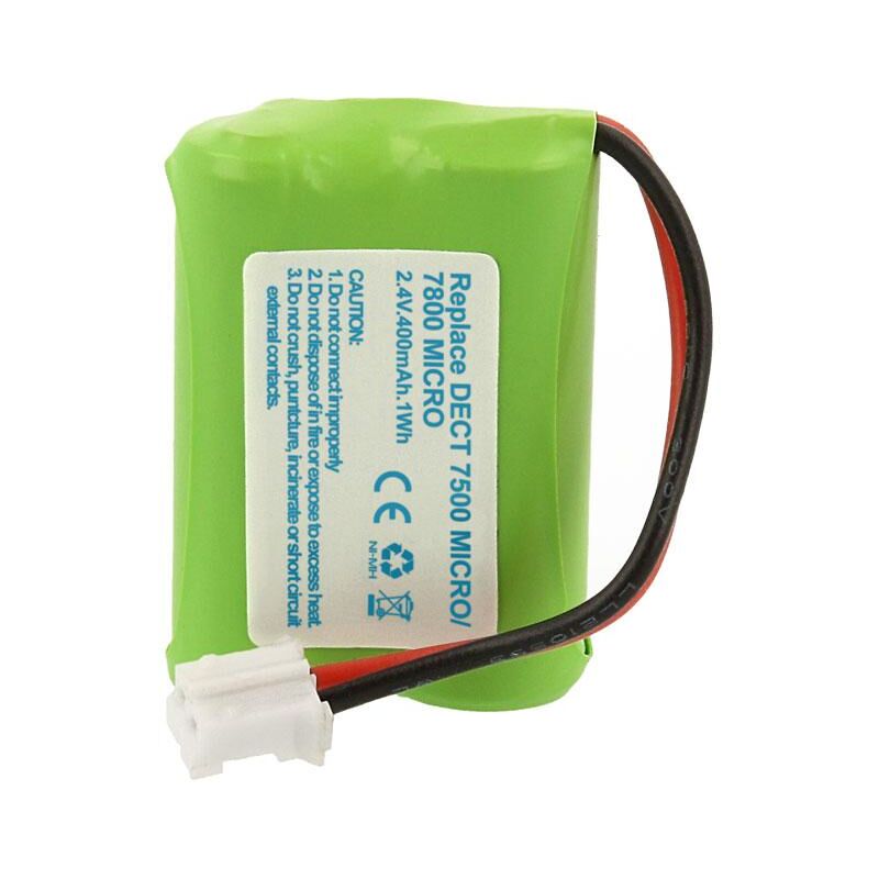 

Bateria 2/3AAA 2,4Vdc 400mA DECT7500 NiMh