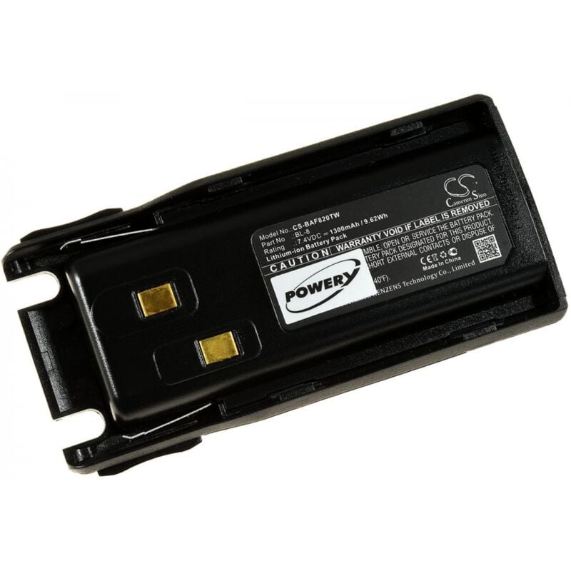 

Powery - Batería para radio emisora Baofeng UV-82