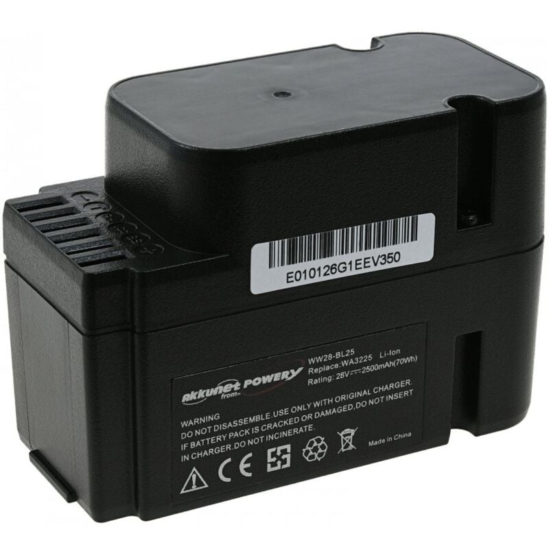 

Powery - Batería para robot cortacésped Worx Landroid WG791E.1