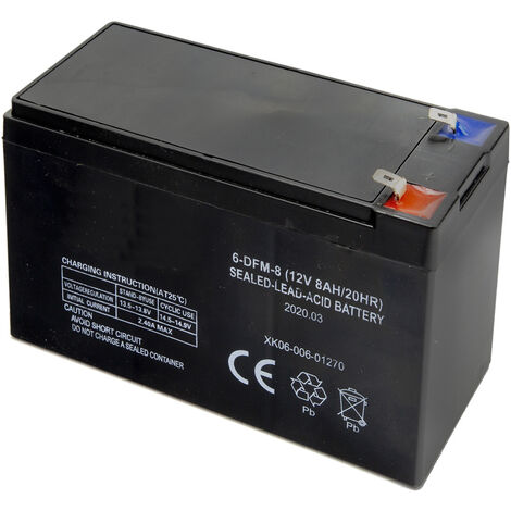 bateria para sulfatadora a bateria wolfpack (08052000)