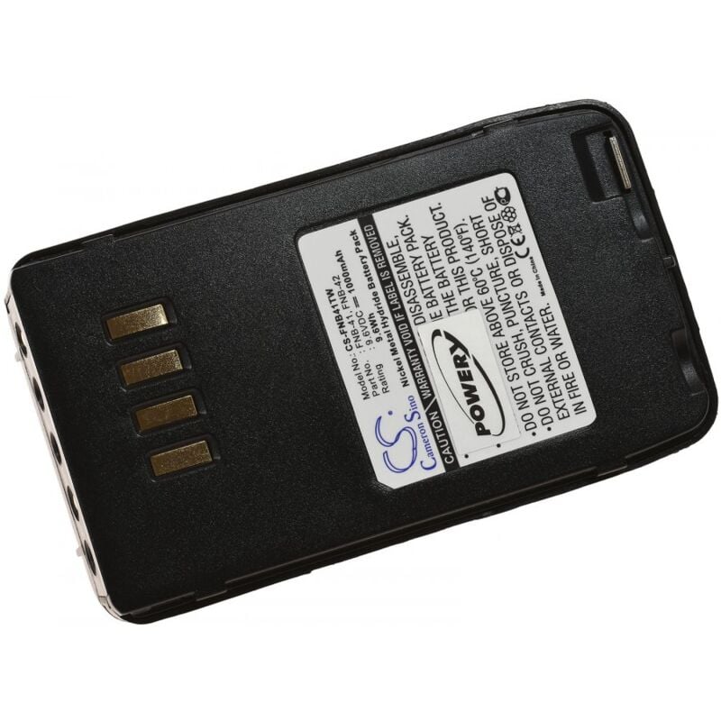 

Powery - Batería para Vertex/Yaesu FT-10R 1000mAh NiMH
