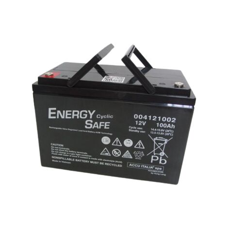 Batería Pb AGM VRLA Energy Safe Serie Cíclica 12 V 100 Ah C20 (FM6)