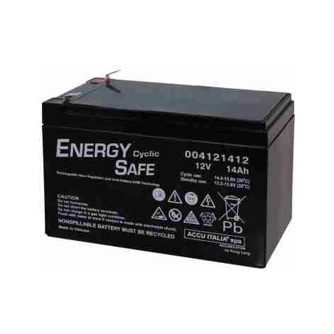 Batería Pb AGM VRLA Energy Safe Serie Cíclica 12V 14Ah C20 (F2)