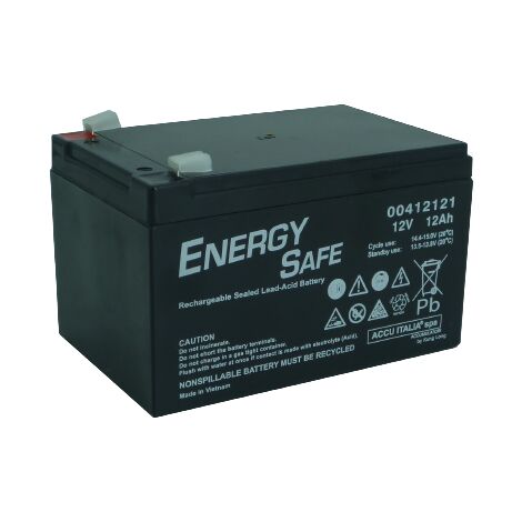 Batería Pb AGM VRLA Serie Energy Safe 12 V 12 Ah C20 (F2)