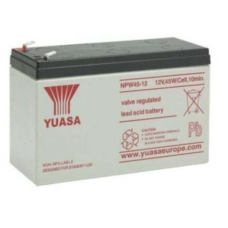 Batería phasak Batería Yuasa NPW45-12 12 V 9 Ah