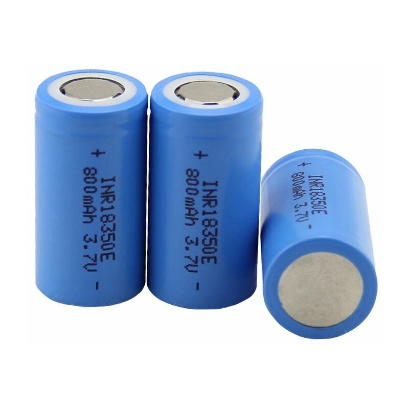 

Bateria Pila Recargable 18350 800mAh 3,7V Battery Litio Li-ion