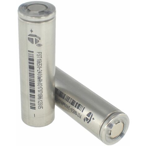 BATERIA PILA RECARGABLE 18650  2400mAh REALES 3,7V Battery Litio Li-ion