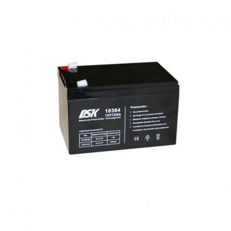 BATERÍA PLOMO GEL SELLADA VRLA 12V 12AH DSK 10364