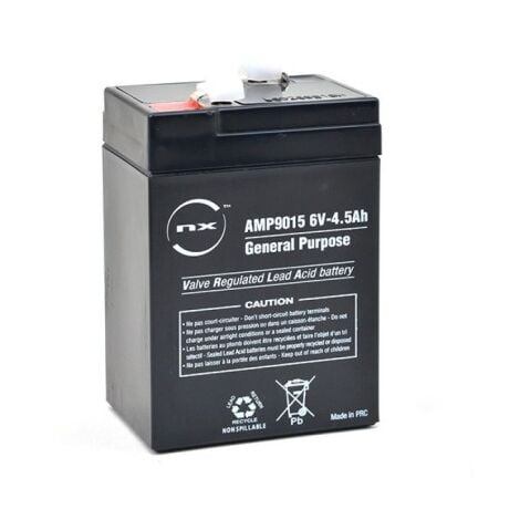 Batería Plomo NX 6V 4.5Ah