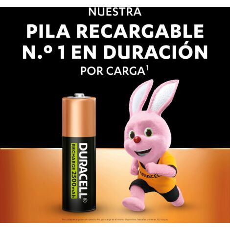 BATERIA R6 NI-MH 2500MAH BL4 DURACELL