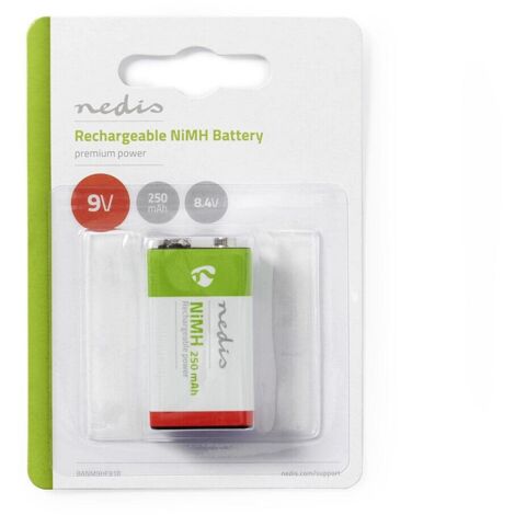 Bateria Recargable 9v 250mah