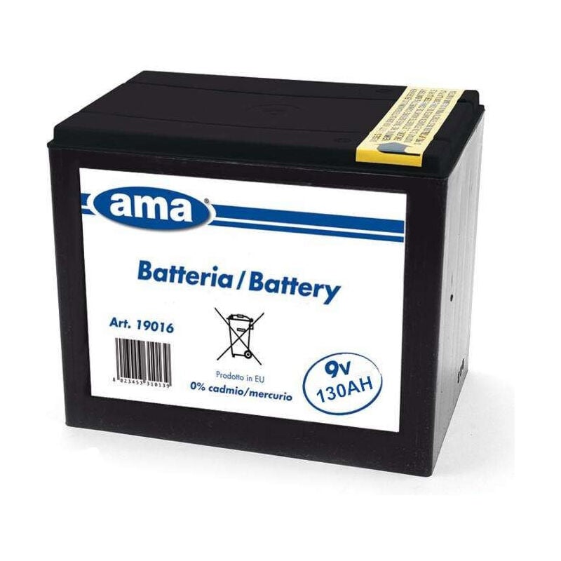 

Batería seca de 9 V 130 Ah para la valla eléctrica