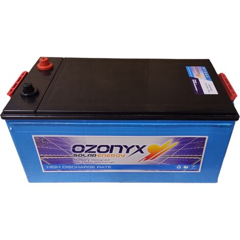 Batería Solar 260Ah OZONYX Alta Descarga