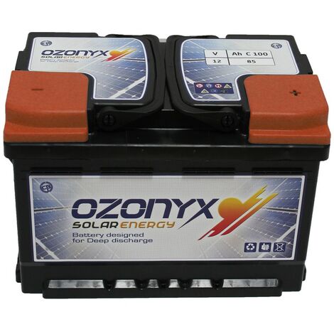 Batería Solar 85Ah OZONYX Solar Abierta