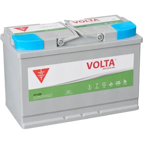 Batería De Coche Start Stop AGM 60Ah A EN Volta SG600D - Volta Baterias