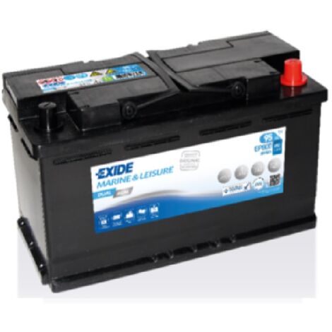 Batería Tudor Dual AGM EP800 Exide