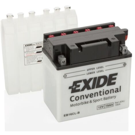 Batería Tudor YB16CL-B para moto Exide