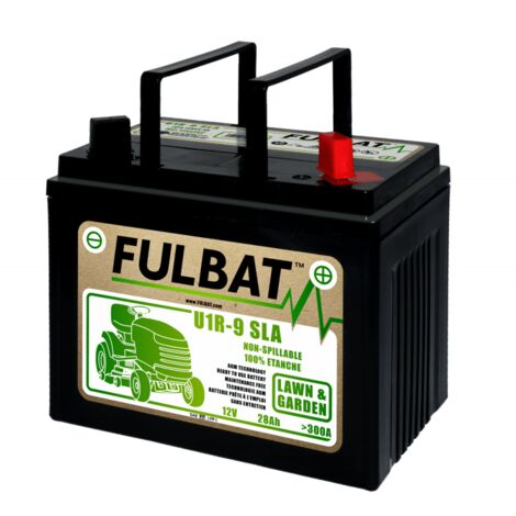 Bateria u1r-9 agm sin manten. 28ah (195 x 130 x 180 ) +der.