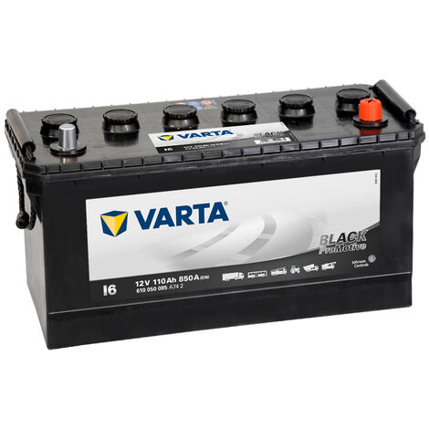 Batería VARTA I6 Promotive Black 110Ah 12v: Largo 413 x Ancho 175 x Alto 220mm