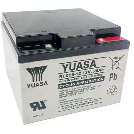 Batería Yuasa REC26-12 26AH 12V