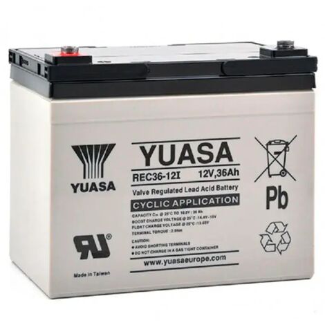 Batería Yuasa REC36-12 36Ah 12V