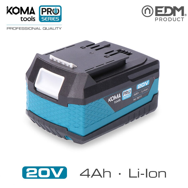 Koma Tools - E3/08771 baterrie lithium 20V 4.0aH pro series battery
