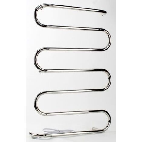 Bath Dry Electric Stainless Steel Towel Rail 500 x 600mm
