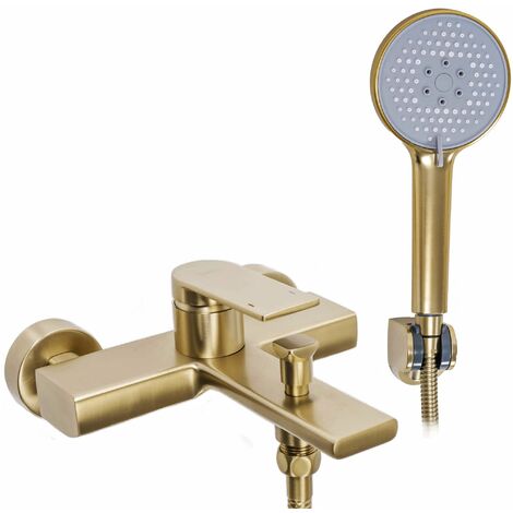 Bath Faucet REA Verso Brush Gold