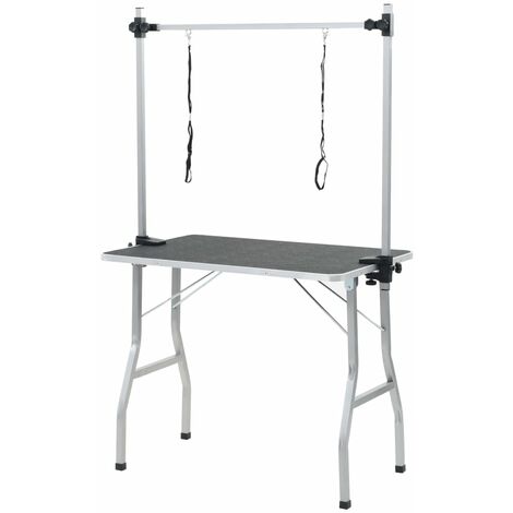 mobile dog grooming table