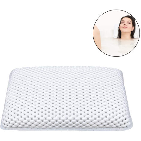 Simple White Bath Pillow, Full Body Bath Pillow, Anti-slip Pvc