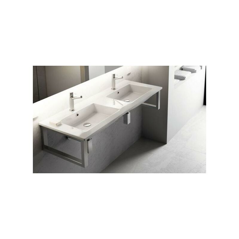 

BATHCO 4068 LIEBANA 120 Lavabo Rectangular Doble Poza