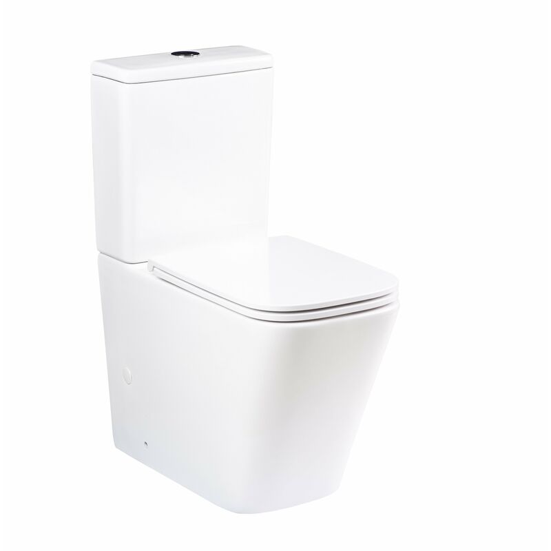 

BATHME B000328 FUSSION Inodoro Rimless Completo Blanco