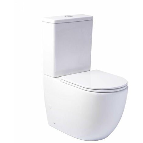 BATHME B00334 NOVA Inodoro Rimless Completo Blanco - ref: B00334