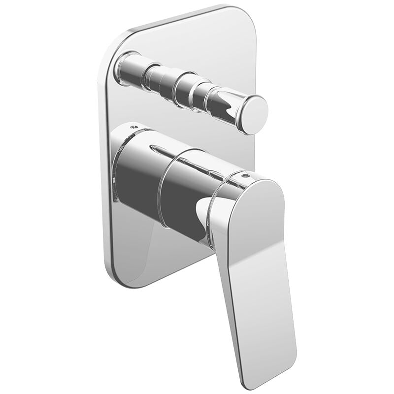 

QU5012 QUADRA Monomando Encastre Baño Ducha Cromo - Bathme
