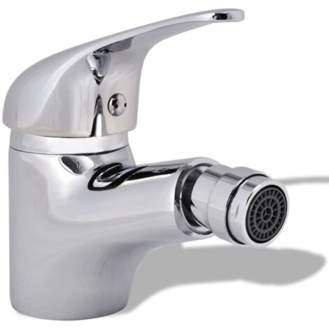 Bathroom Bidet Mixer Tap Chrome vidaXL