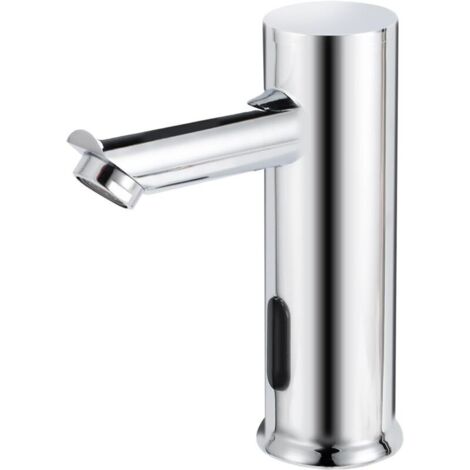 Bathroom faucet - Automatic, hands-free, solid brass, 1 hole - For bathroom and kitchen