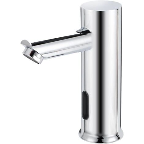 Bathroom faucet - Automatic, hands-free, solid brass, 1 hole - For bathroom and kitchen